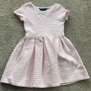 Pink Striped Polo Ralph Lauren dress
